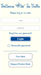 Mobile Screenshot of bestellkarte.lavialla.it